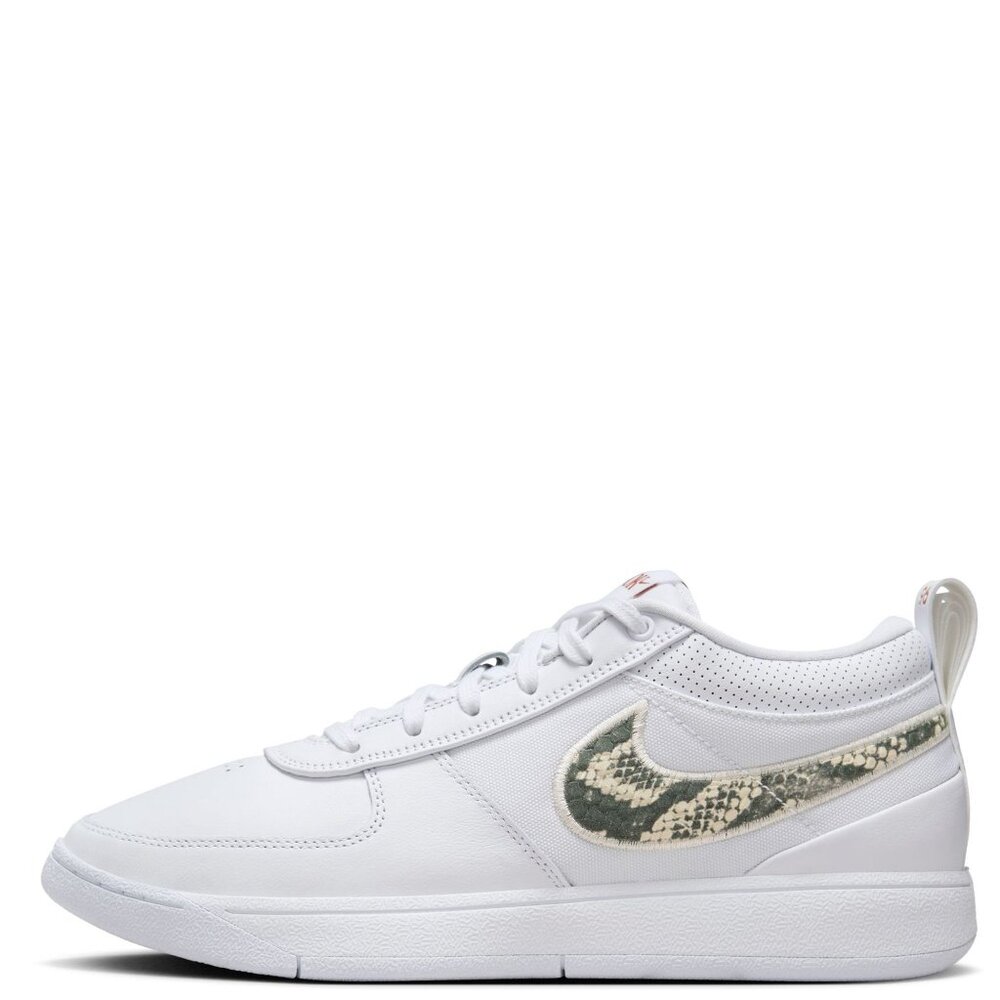 Nike Men's Book 1 'Rattlesnake' Sneakers in White Green Size 10.5